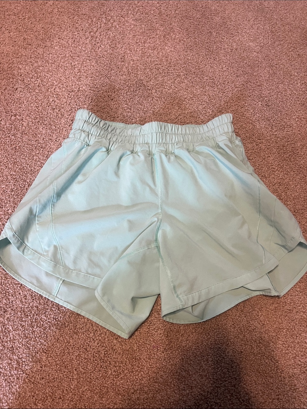 lululemon athletica Light Mint Athletic Shorts